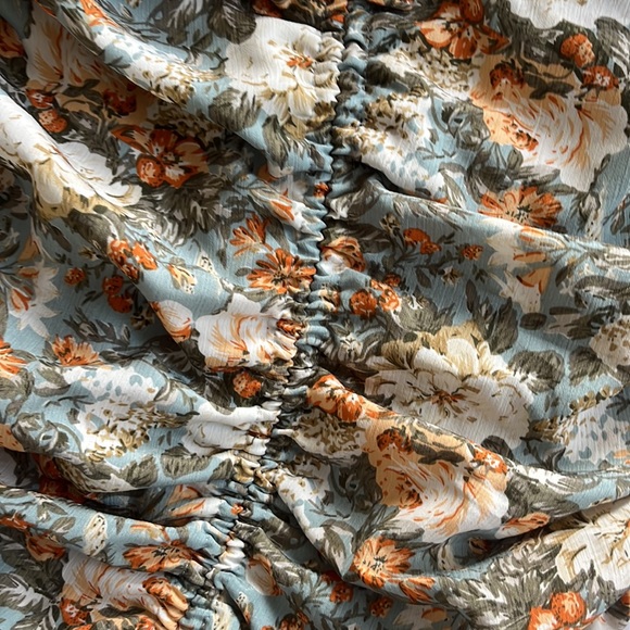 Hello Molly Basque Country Floral Dress Size US 4 - Picture 6 of 7